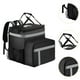 thumbnail image 5 of Mochila de entrega de alimentos bolso de transporte de oxford pizzas negras bolso de pizzas aislantes grandes para bebidas para bebidas picnic al aire, 5 of 8