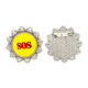 thumbnail image 1 of Broche de plata Unbranded 7.5 cm Símbolos sencillos, 1 of 3