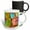 Multicolor, variant on 3drose, Frosted Cupcakes, 11oz Magic Transforming Mug