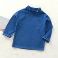 thumbnail image 3 of Vedolay Toddler Girl Outfits Autumn Print Long Sleeve Tops Girls Tees Blue,110, 3 of 3