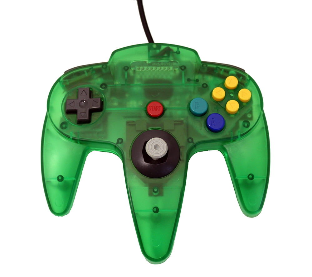 Зеленый джойстик. N64 прозрачная. The Green Controller. Gold Green Nintendo. Nintendo 64 Jungle Mix 01.