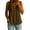 02# Coffee, variant on Cotton Linen Tank Tops for Women Empire Waist Button Down Blouses V Neck Peplum Tops Casual Sleeveless T-Shirt Black S