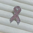 thumbnail image 4 of YiJuHui 2pcs Breast Cancer Pin, Crystal Rhinestone Breast Cancer Awareness Pin, Ribbon Breast Cancer Awareness Accessories for Women, 4 of 6