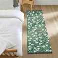 thumbnail image 3 of Yayeee Runner Rug for Bedroom 2'x6' Machine Washable Hallway Non Slip Mat, Small White Flowers, 3 of 8