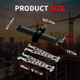 thumbnail image 2 of Steel Engine Hoist Load Leveler, 0.5M Small Engine Lift Balance with Ball Bearing and Adjustable Handle, Heavy Duty Auto Shop Engine Lifting Tool, 2 of 7