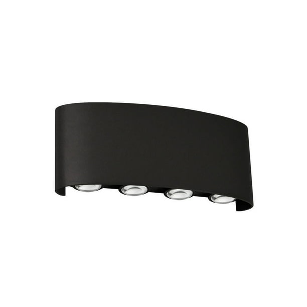 Toystoory Luz de pared portátil elegante reemplazo LED impermeable interior exterior hogar Hotel pasillo jardín lámpara de pasillo herramienta de Iluminación y accesorios Cálido 3000K Toystoory HA070947-01B