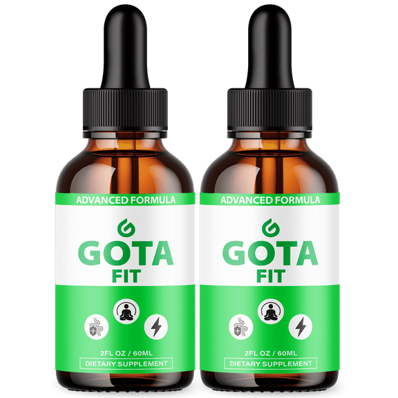 Gota Fit Advanced Formula Drops Supporting Your Active Lifesyle Naturally GotaFit 60 Servings