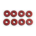thumbnail image 2 of 8 Pieces Abec 11 Bearings Accuracy for Longboard, Mini Cruisers, Scooter, Skate Skates, Wheel Accessories - Red, 2 of 10