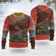 thumbnail image 3 of Divertido regalo de Navidad Cosplay Armadura Feo Suéteres de punto navideños Regalos de Navidad Jerséis Tops Pareja Fiesta Unisex Casual-7, 3 of 5