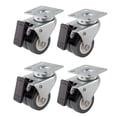 thumbnail image 1 of IFANLANDOR 1Set Heavy Duty Casters for Workshop on Industrial Surfaces Multi TPR, 1 of 8