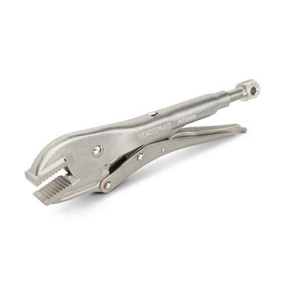 TEKTON 10 Inch Straight Jaw Locking Pliers | PLK00010