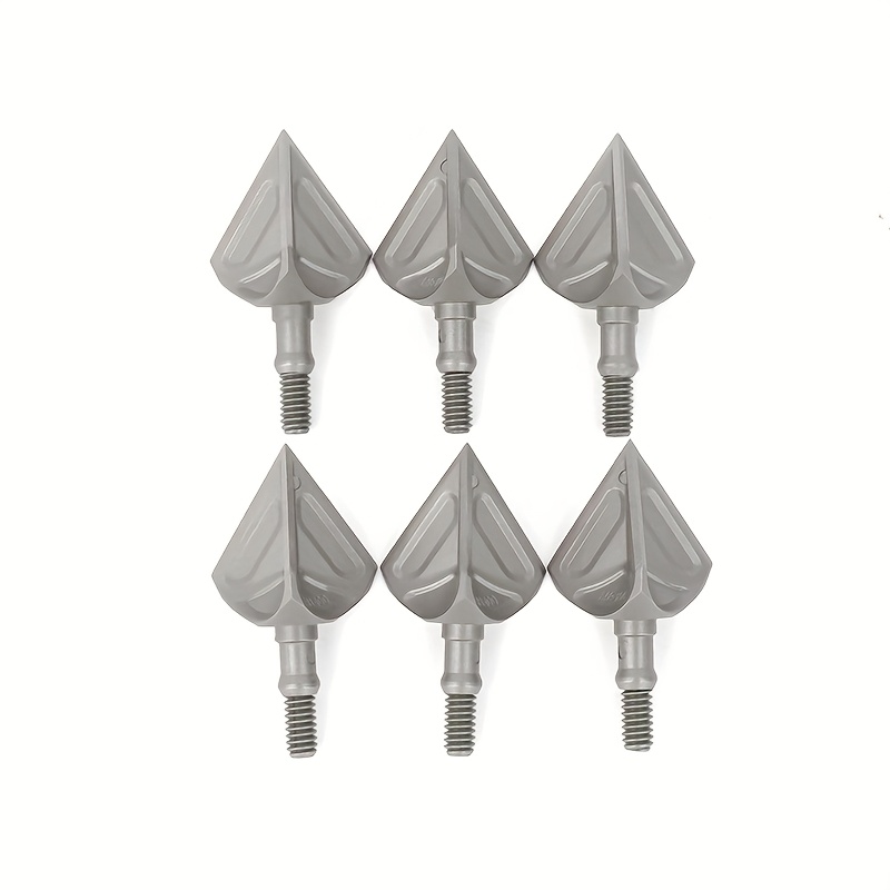 12-Pack 20 Inch Carbon Crossbow Bolts With Broadheads - Orange Hunting Arrows
