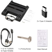 PS5 Charger Station, PS5 Cooling Fan Stand, PS5 Charger Stand with Controller Charger, PS5 Vertical Stand with Cooling Fan and LED Indicator, 3 Levels Adjustable Fans Speed, 12 Game Rack Organizer