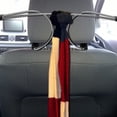 thumbnail image 1 of Percha de metal ajustable para coche con varillas de sujeción para reposacabezas Percha de asiento de acero inoxidable Soporte para ropa, 1 of 4