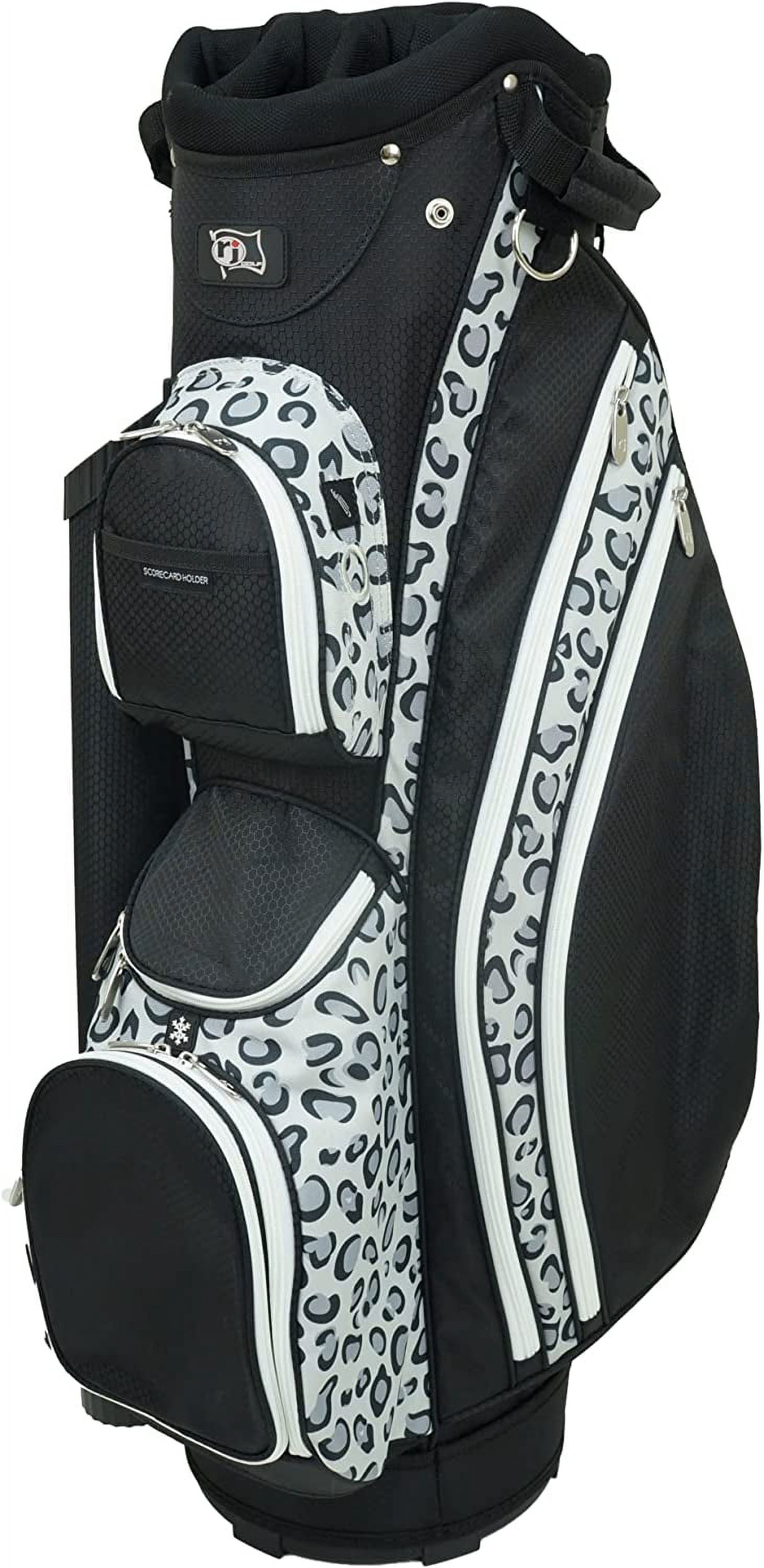 RJ Sports PA9606 RJ Sports PA9606 Paradise Deluxe Ladies Golf Bags - Leopard