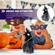 thumbnail image 4 of Decoración de muñeca de bruja de dibujos animados de Halloween Adorno para árbol de Halloween Decoración de escritorio de muñeca de bruja, 4 of 7