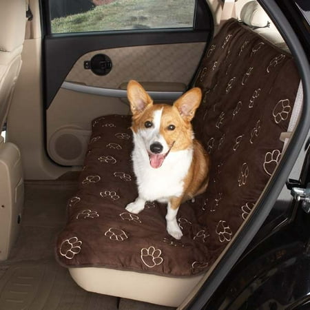 Guardian Gear Pawprint Car Seat Cover Gry