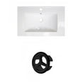 thumbnail image 1 of American Imaginations 32-in. W 1 Hole Ceramic Top Set In White Color AI-20803, 1 of 1