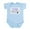 Sky Blue, variant on CafePress - Best Airline Pilot In The World (Daddy) Infant Bod - Baby Light Bodysuit, Size Newborn - 24 Months