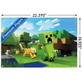 thumbnail image 3 of Minecraft - Ocelot Chase Wall Poster with Push Pins, 14.725" x 22.375", 3 of 3
