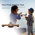 thumbnail image 4 of Juguetes De Eyección De Caca Falsa Mini catapulta antiestrés caca elástica juguetes voladores viscosos para niños regalos de vacaciones Sywqhk libre de BPA, 4 of 8