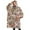 Beige Floral and, variant on Oversized Wearable Blanket Hoodie,Beige Boho Ethnic Geometric Pattern Sherpa Blanket Hoodie with Super Pockets,Super Warm Fuzzy Pullover for Women & Men