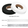 2 Rolls Hem Tapes Iron On Hemming Tape Fabric Fusing Tape Curtain
