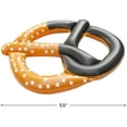 thumbnail image 3 of Pool Central 51" Inflatable Chocolate Covered Pretzel Swimming Pool Float, 3 of 4