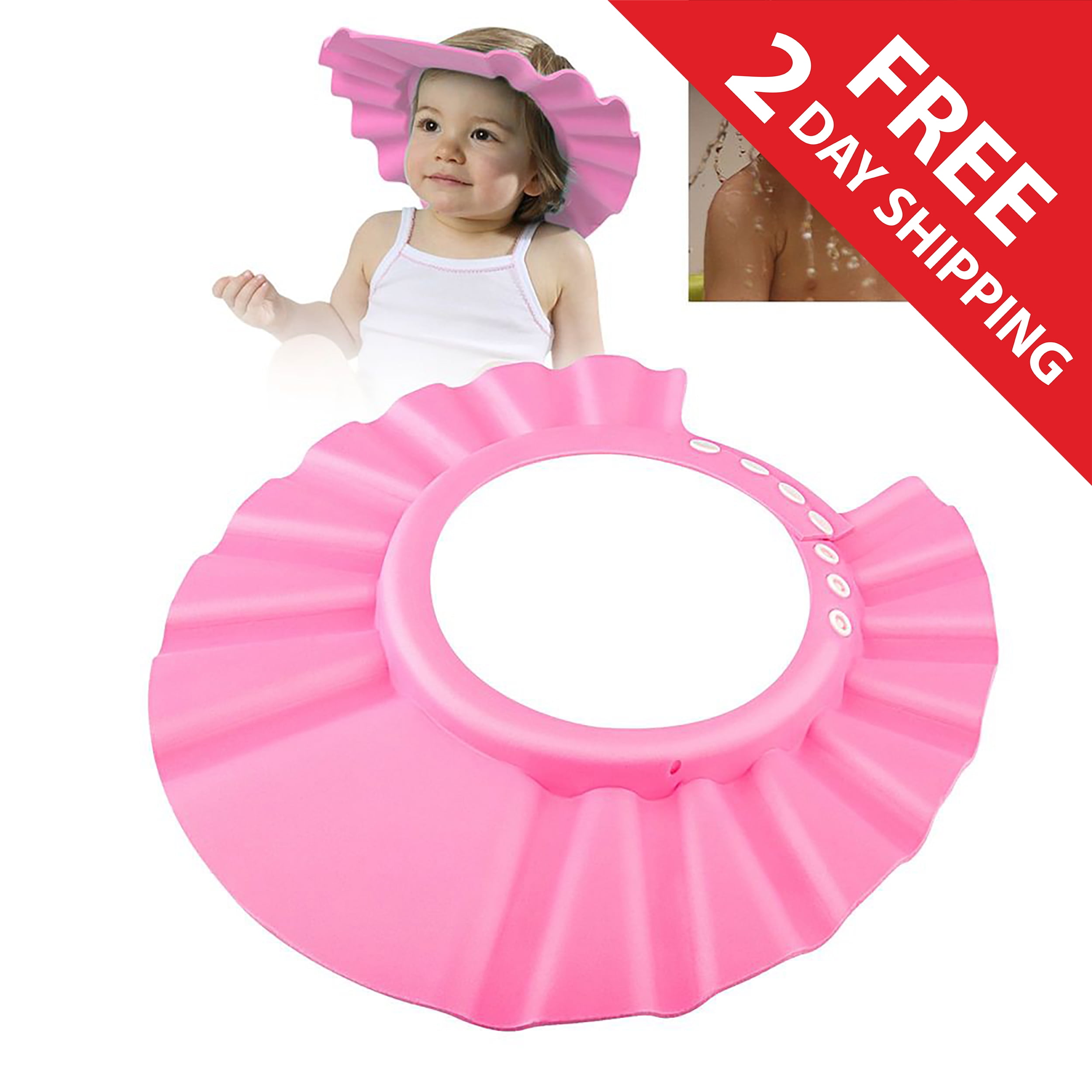 Zodaca Baby Kid Children Soft Shampoo Bath Shower Cap Hat EVA foam