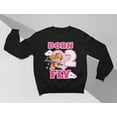 thumbnail image 4 of Tstars Girls 2nd Birthday Gift Tshirt Birthday Gift for 2 Year Old Paw Patrol Skye Born 2 Fly Birthday Shirts for Girl Graphic Tee 2nd Birthday B Day Birthday Party Toddler Kids Sweatshirt, 4 of 5