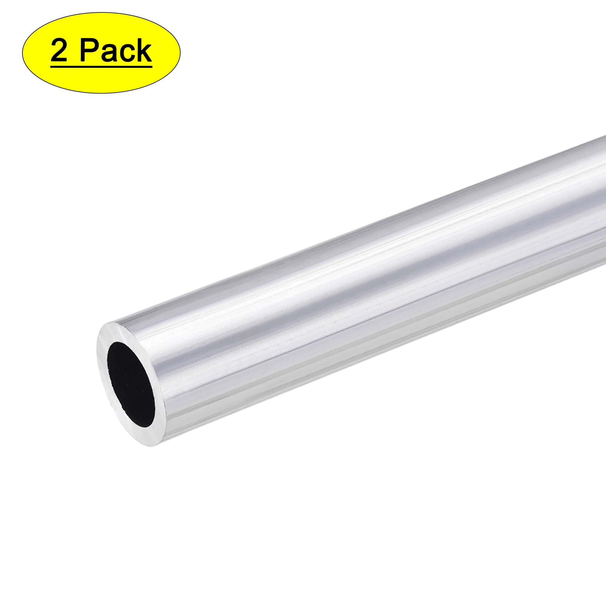 6063 Aluminum Round Tube 26mm OD 18mm Inner Dia 300mm Length Tubing 