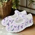 thumbnail image 6 of Psesaysky Butterfly Printed Casual Shoes for Ladies Comfortable Velcro Sneakers Walking Shoes for Female Students Size 5.5-10, 6 of 7