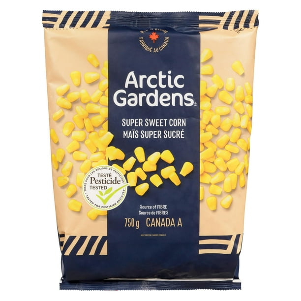 Maïs super sucré Arctic Gardens Testés pour les résidus de pesticides 750 g