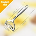 thumbnail image 2 of Corn On The Cob Remover Long Handle Stainless Steel Corn Stripping Tool, Corn Peeler For Corn On The Cob, Corn Cutter To Cut Corn Off The Cob,Stainless Steel Corn Stripper Tool (2PCS), 2 of 10