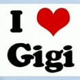 thumbnail image 2 of CafePress - I Love Gigi Infant Bodysuit - Baby Light Bodysuit, Size Newborn - 24 Months, 2 of 4