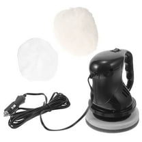 FRCOLOR 12V Car Polisher Waxer Kit Waxing Polishing Machine (Black)