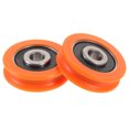 thumbnail image 3 of Shisuyan Electric Skateboard Four Wheel Bearings 2Pack Orange Nylon Double Convex, 3 of 8