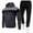 A, variant on WILLBEST Essentials Hoodie Men with Pants Hoodie Plus Leisure Winter Hooded Women Suits Sweaters Zipper and Pants Sweatershirt Top Trousers Aesthetic Hoodie Women