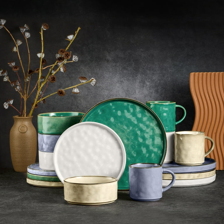 Vesteel 16-Piece Stoneware Dinnerware Set for 4 photo 8