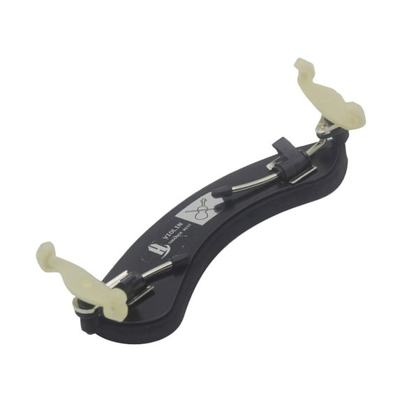 Red Box Universal Violin Shoulder Rest with White Feet for 4/4 and 4/3 Size Violins - Violin Parts and Accessories