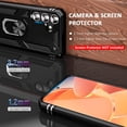thumbnail image 4 of Case for S24 Phone Case Samsung Galaxy S24 Case, Military Grade, Heavy Duty, with Ring Holder Stand, Support Magnet Car Mount for Samsung Galaxy S24 Case Black, 4 of 14