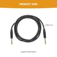 thumbnail image 2 of Minkissy 1Pack Black Cylindrical Audio Connect Wire for Electronic Keyboard in Music Practice and Performance 78.7in, 2 of 8