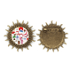 thumbnail image 1 of El Japón Landscap animales bandera nacional Pin de gancho de metal vintage con forma de sol Unbranded M, 1 of 3