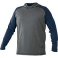 thumbnail image 2 of Rawlings Youth Hurler Lightweight Hoodie | Graphite/Navy | SML, 2 of 2