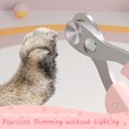 thumbnail image 3 of ZIVACATE Cat Nail Clipper,Cat Nail Trimmer with Safety Guard Professional Stainless Steel Cat Claw Clipper & Trimmer for Small Animals Cats Puppies Kittens Birds Rabbits (Pink), 3 of 7