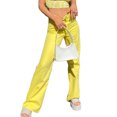 thumbnail image 1 of Txlixc Jeans de primavera para mujeres Txlixc Pantalones casuales, 1 of 9