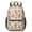 Yorkshire Terrier and, variant on Yorkshire Terrier and Roses Cream Pattern 17" School Backpacks for Teens,Waterproof Oxford Fabric,S-Shape Padded Straps for School,Travel,Hiking,Camping