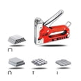 thumbnail image 1 of 4 In 1 Stapler Furniture Heavy Duty Staple Gun Construction Stapler For Wood Stainless Steel Metal Hand Tool Nail Gun ,Easy to Use, 1 of 7