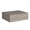 Light Gray, variant on Milano Floating Nightstand, Wall-Mounted with Drawer Dark Brown