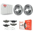 thumbnail image 1 of Transit Auto Rear Disc Brake Rotors and Semi-Metallic Pads Kit for Car Mazda 3 CX-30 Sport K8S-104044, 1 of 11
